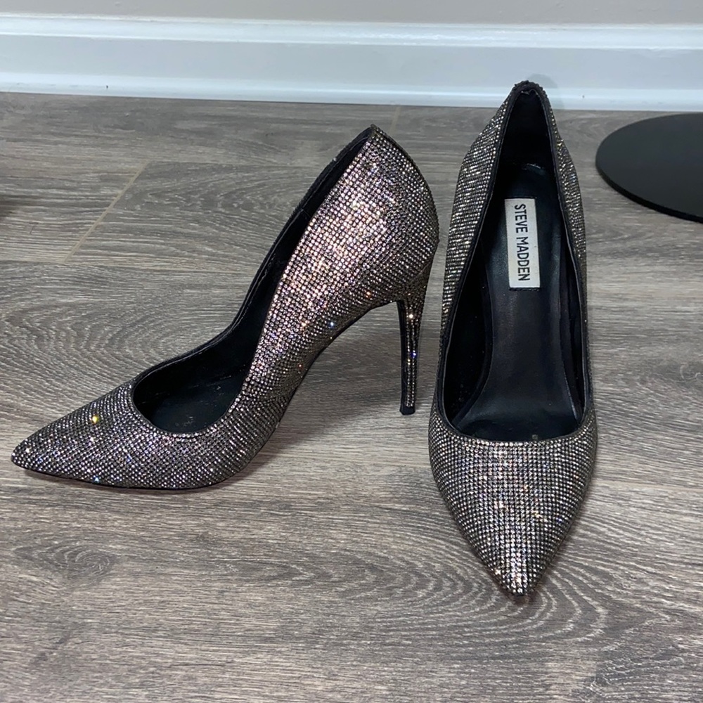 Sparkly heels